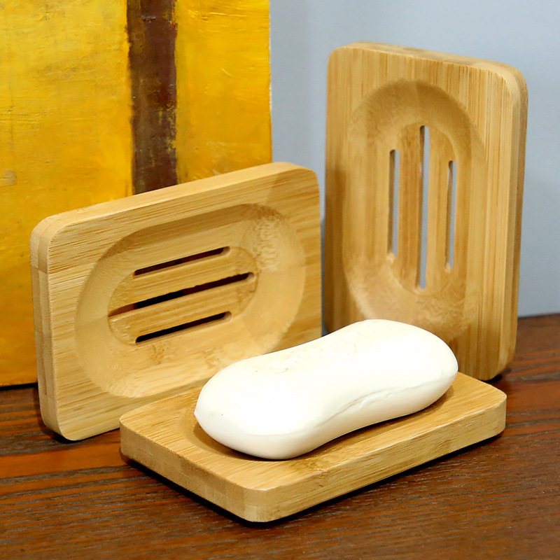 1 Pc Bamboo Wooden Soap Dish,  - огляд і ціна Bamboo Cutlery