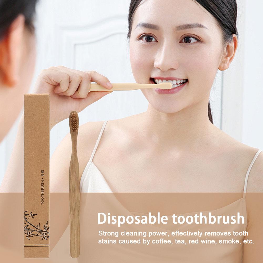 1/5/10Pcs Toothbrush Adult Bam - огляд і ціна Bamboo Toothbrush