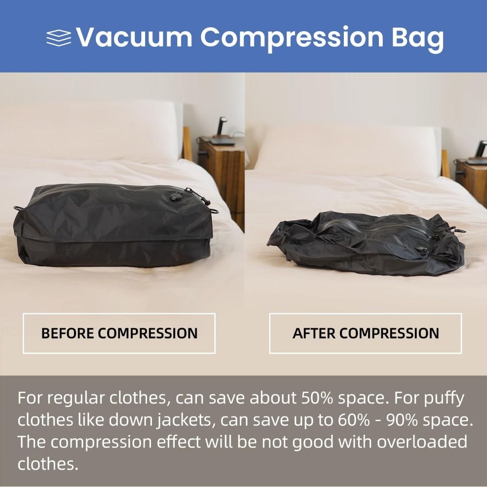 Reusable Vacuum Bags for Trave - огляд і ціна Reusable Bag