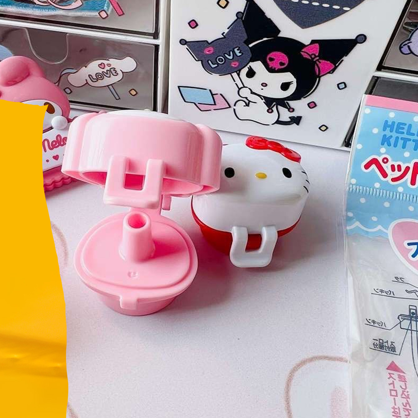 Hello Kitty & My Melody Reusab - огляд і ціна Reusable Straw