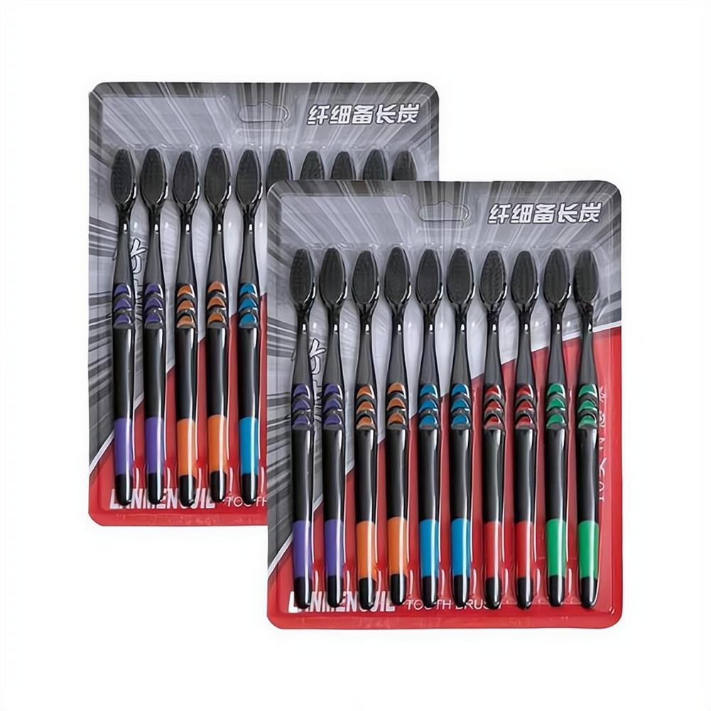 10 Pieces Packed Soft Bristle  - огляд і ціна Bamboo Toothbrush