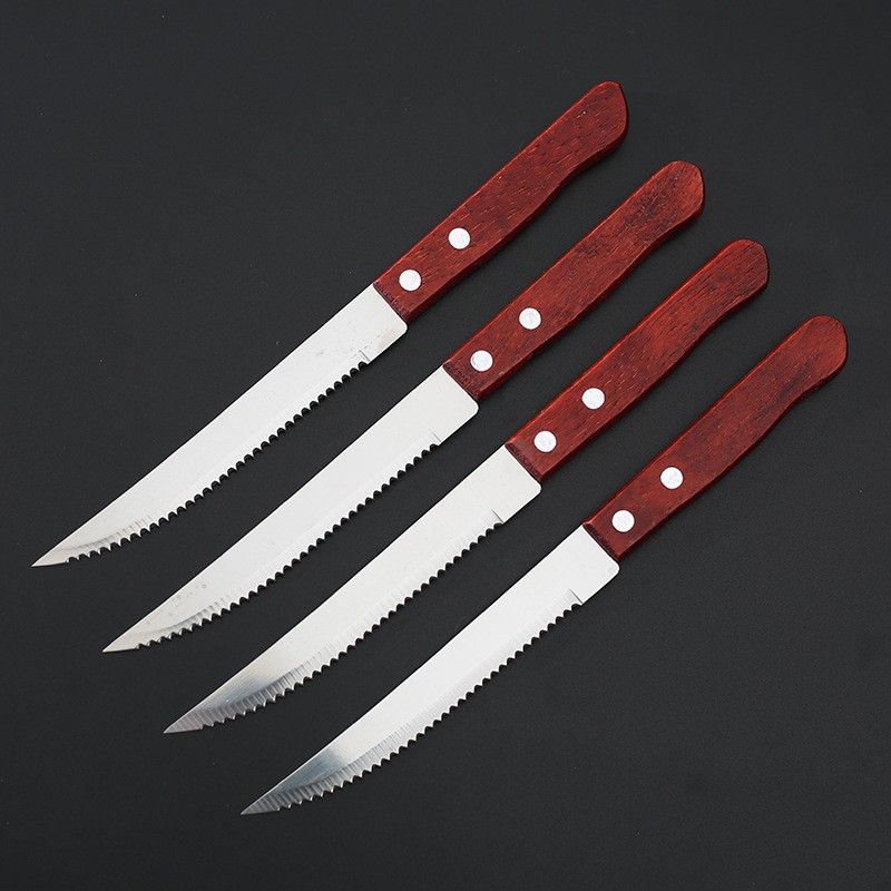 1-20 Pcs Stainless Steel Steak - огляд і ціна Bamboo Cutlery