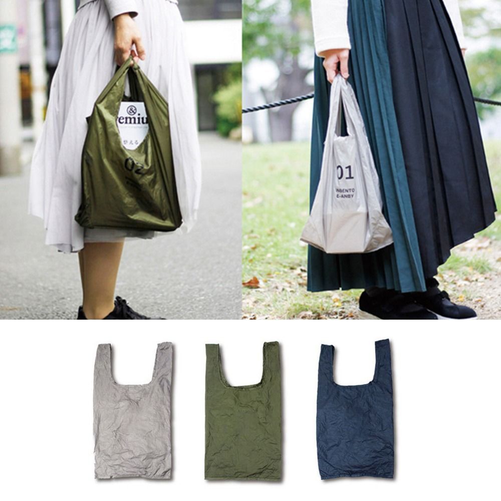 Portable Nylon Folding Shoppin - огляд і ціна Reusable Bag