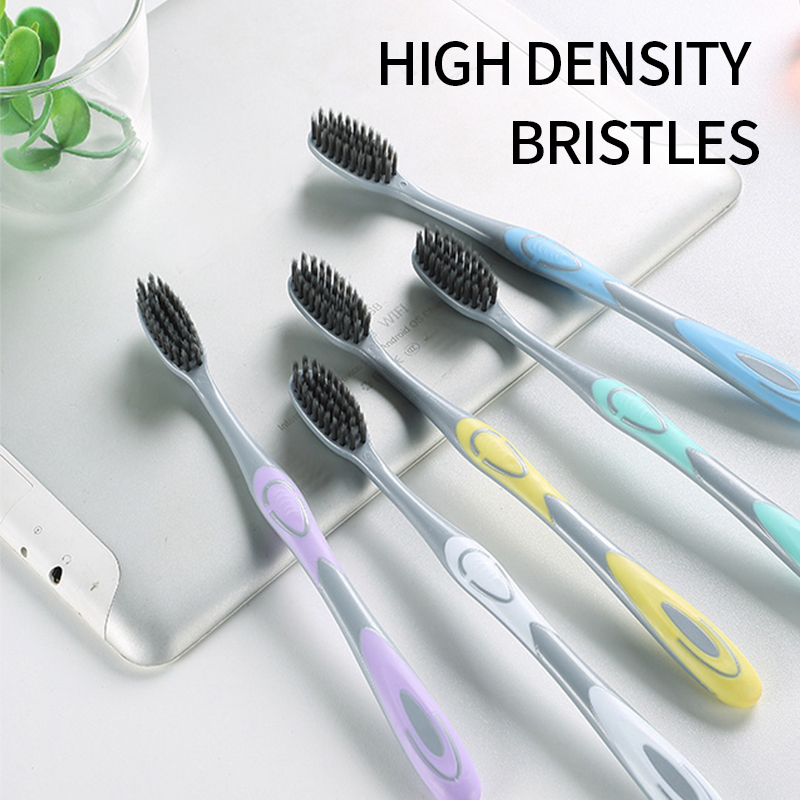 5/10pcs manual toothbrush with - огляд і ціна Bamboo Toothbrush