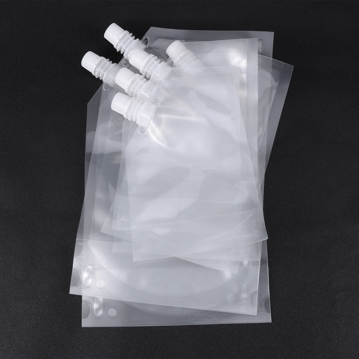 6Pcs Clear Plastic Drinks Flas - огляд і ціна Reusable Bottle