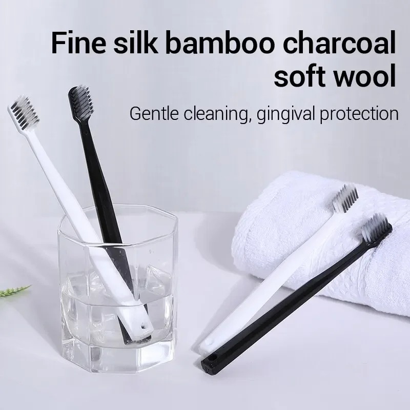 2-10PC Eco-Friendly Bamboo Cha - огляд і ціна Bamboo Toothbrush
