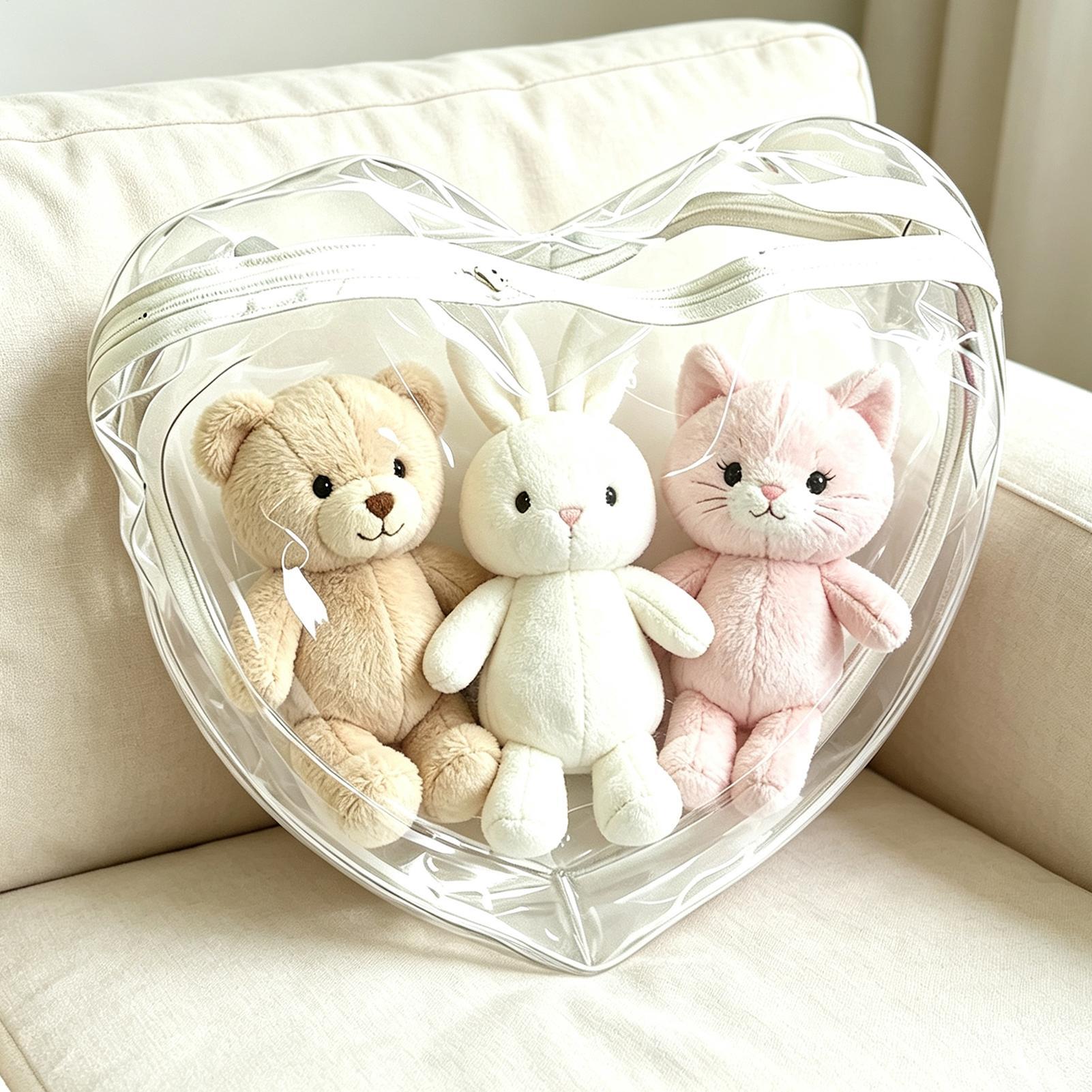 Stuffed Animal Storage Clear D - огляд і ціна Reusable Bag