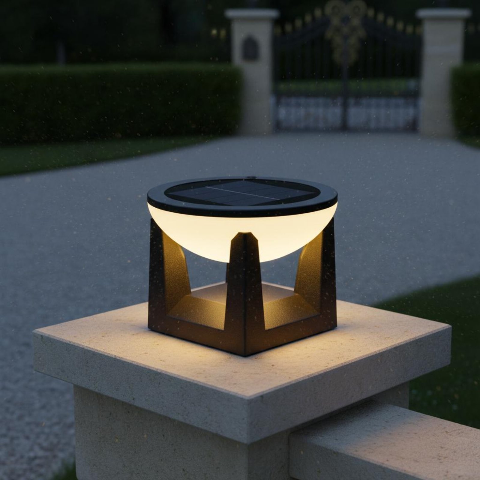 Solar Post Light Easy to Insta - огляд і ціна Solar Garden Light