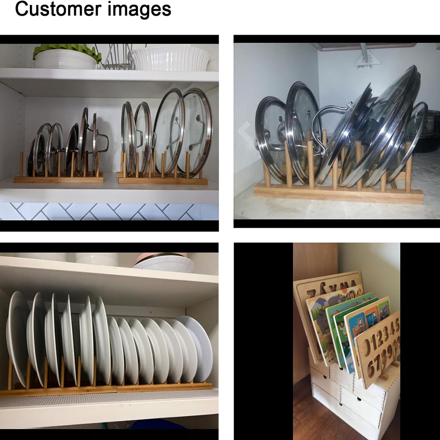 1pcs/2pcs Bamboo Dish Rack, Pl - огляд і ціна Bamboo Cutlery