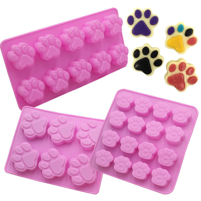 Cat Claw Shape Chocolate Silic - огляд і ціна Eco Soap