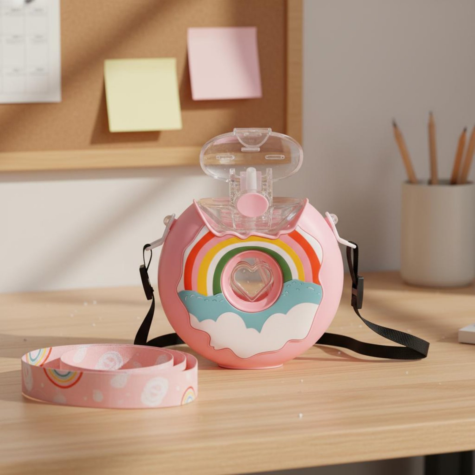 Donut Water Bottle Leak-Resist - огляд і ціна Reusable Bottle